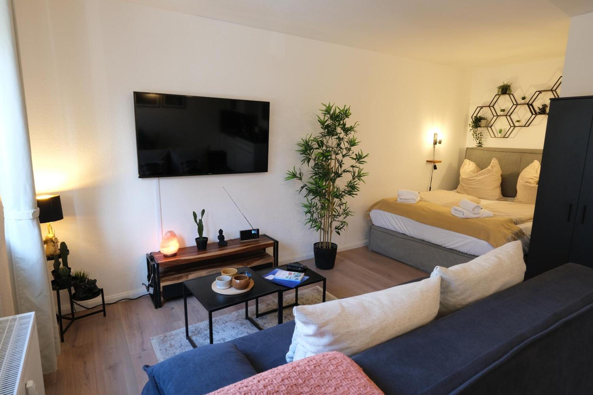 Cozy Jungle Fever - Modernes Apartment Mit Eigenem Parkplatz ماغديبورغ المظهر الخارجي الصورة